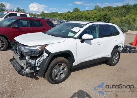 2025 Toyota Rav4 Hybrid Xle из США, поврежденный, VIN 4T3RWRFV8SU192831